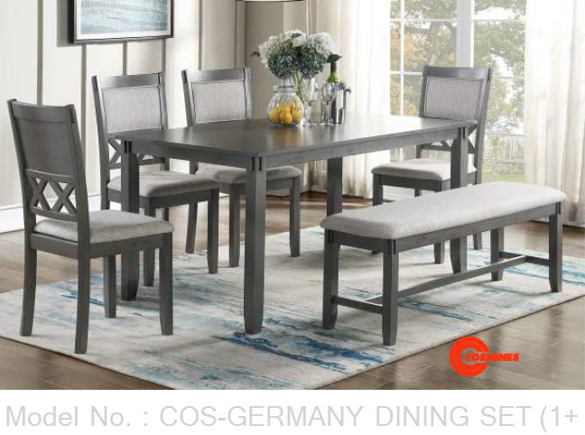 COS-GERMANY DINING SET (1+4+1)